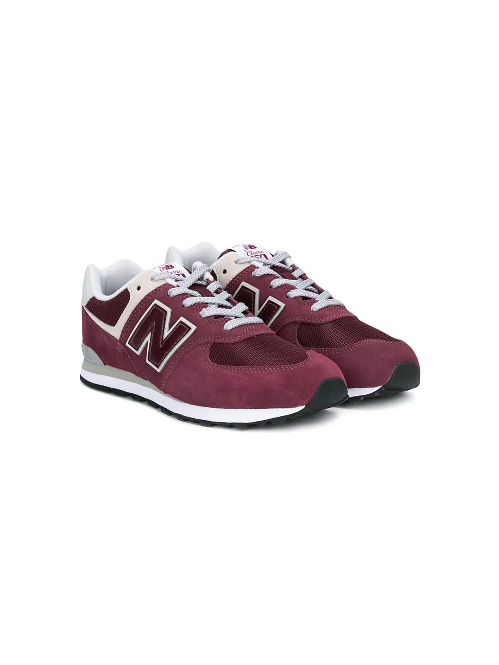 

Кроссовки на шнуровке New Balance Kids, красный
