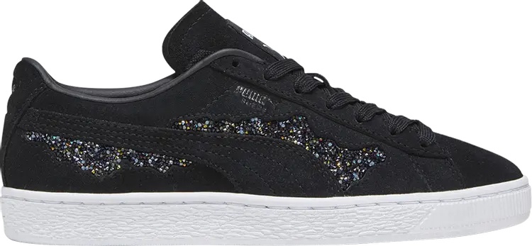

Кроссовки Swarovski x Wmns Suede 'Black Crystal', черный