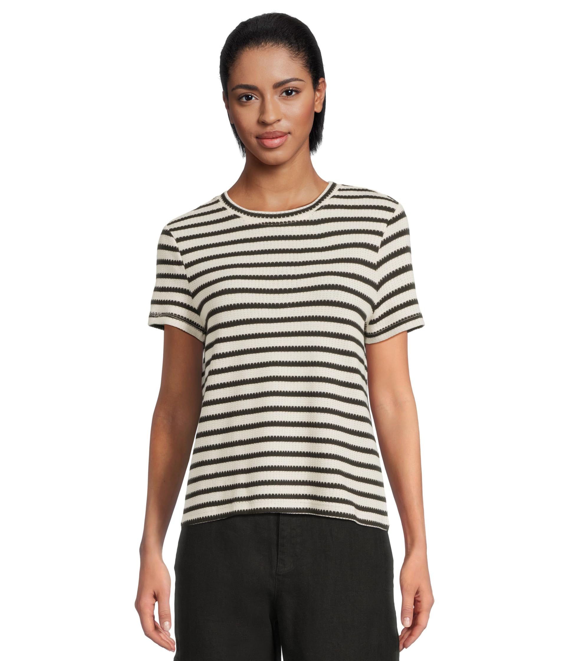 

Футболка Sanctuary Perfect Textured Tee, Macrame Blck Crochet