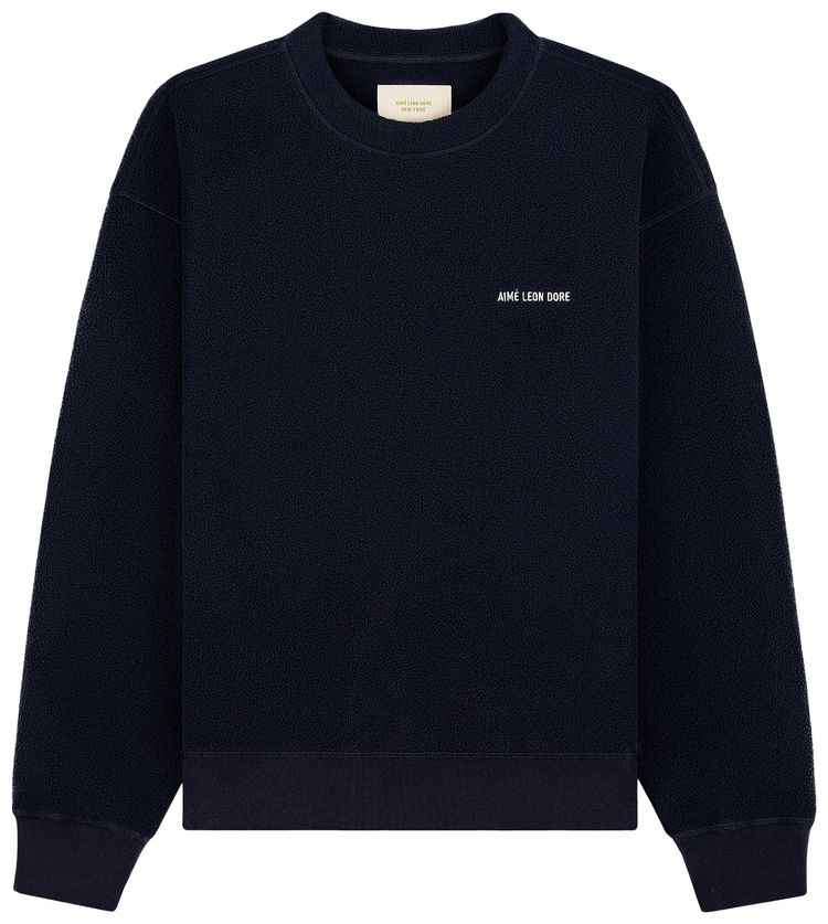 

Свитшот Aimé Leon Dore Fleece Crewneck, черный