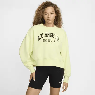 

Толстовка Nike Sportswear Phoenix Fleece, цвет Luminous Green