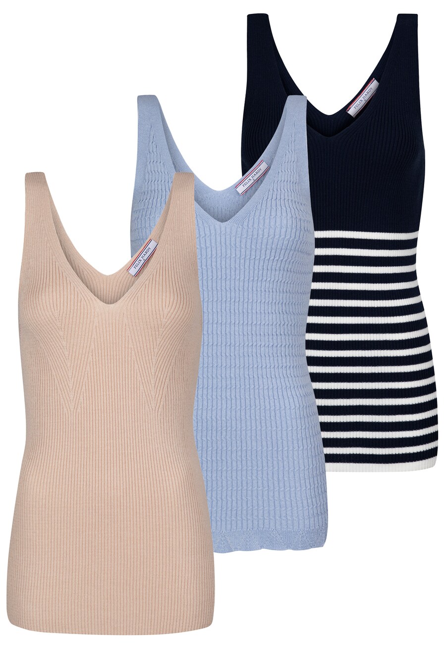 

Топ Felix Hardy, цвет Beige/Light blue/Black
