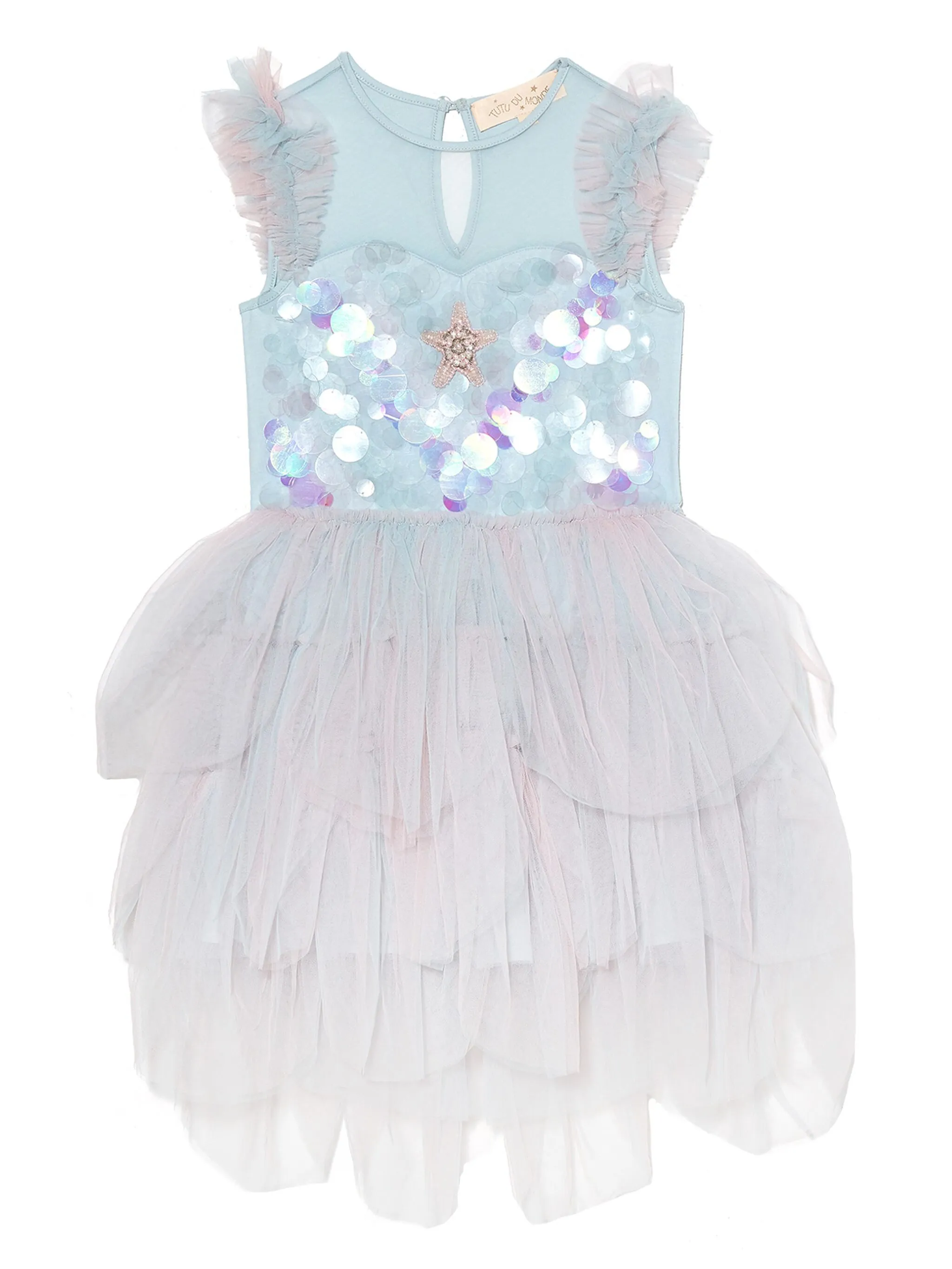 

Пышное платье Mermaid Magic Tutu Du Monde, белый