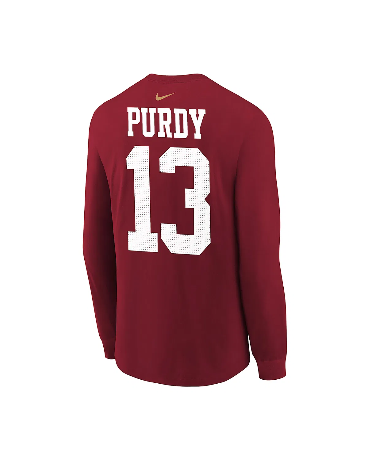 Детская футболка с длинным рукавом NFL San Francisco 49ers Brock Purdy, Scarlet — фото 2