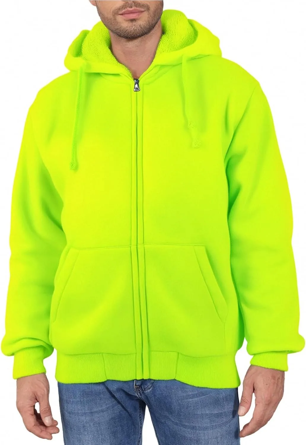 

Ymosrh мужская толстовка с капюшоном, утепленная флисом, с молнией, размеры M-3XL