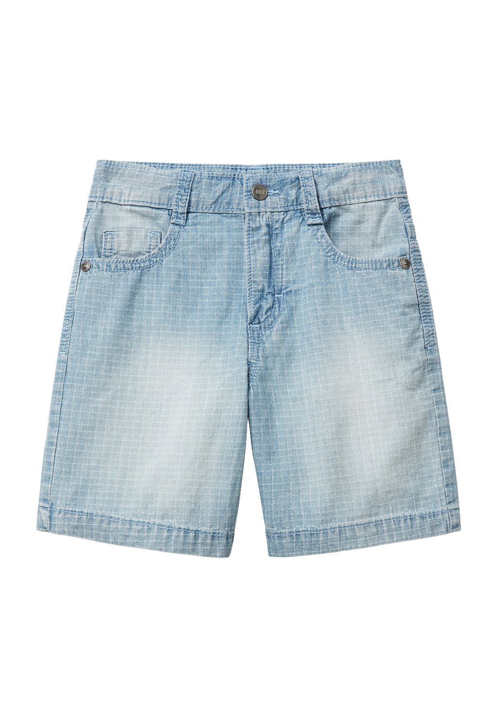 

Джинсовые шорты STRAIGHT CHECK United Colors of Benetton, синий