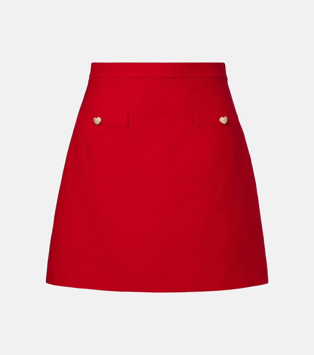 

Мини-юбка Crepe Couture из шерсти и шелка Valentino, Paris