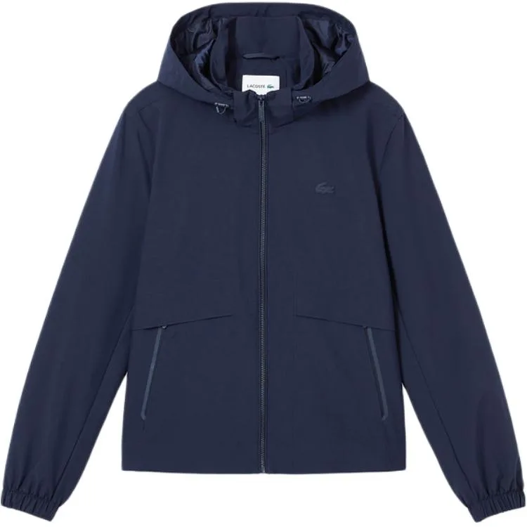 Куртка мужская с капюшоном LACOSTE, 166/темно-синий