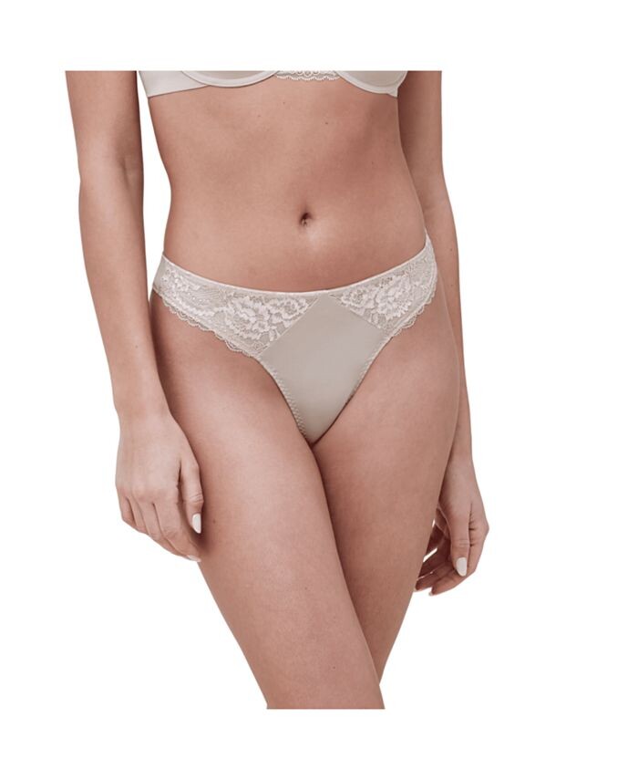 

Женские удобные кружевные стринги Minx No-Show Skarlett Blue, цвет Cashmere/blush