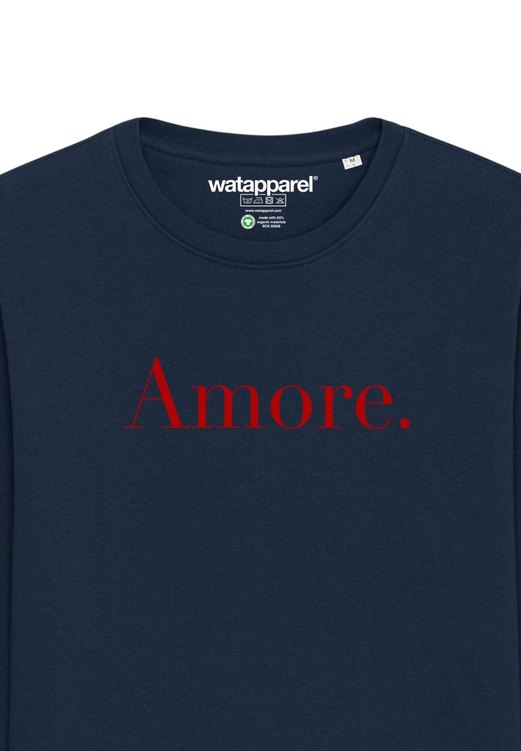 

Толстовка AMORE watapparel, темно-синий
