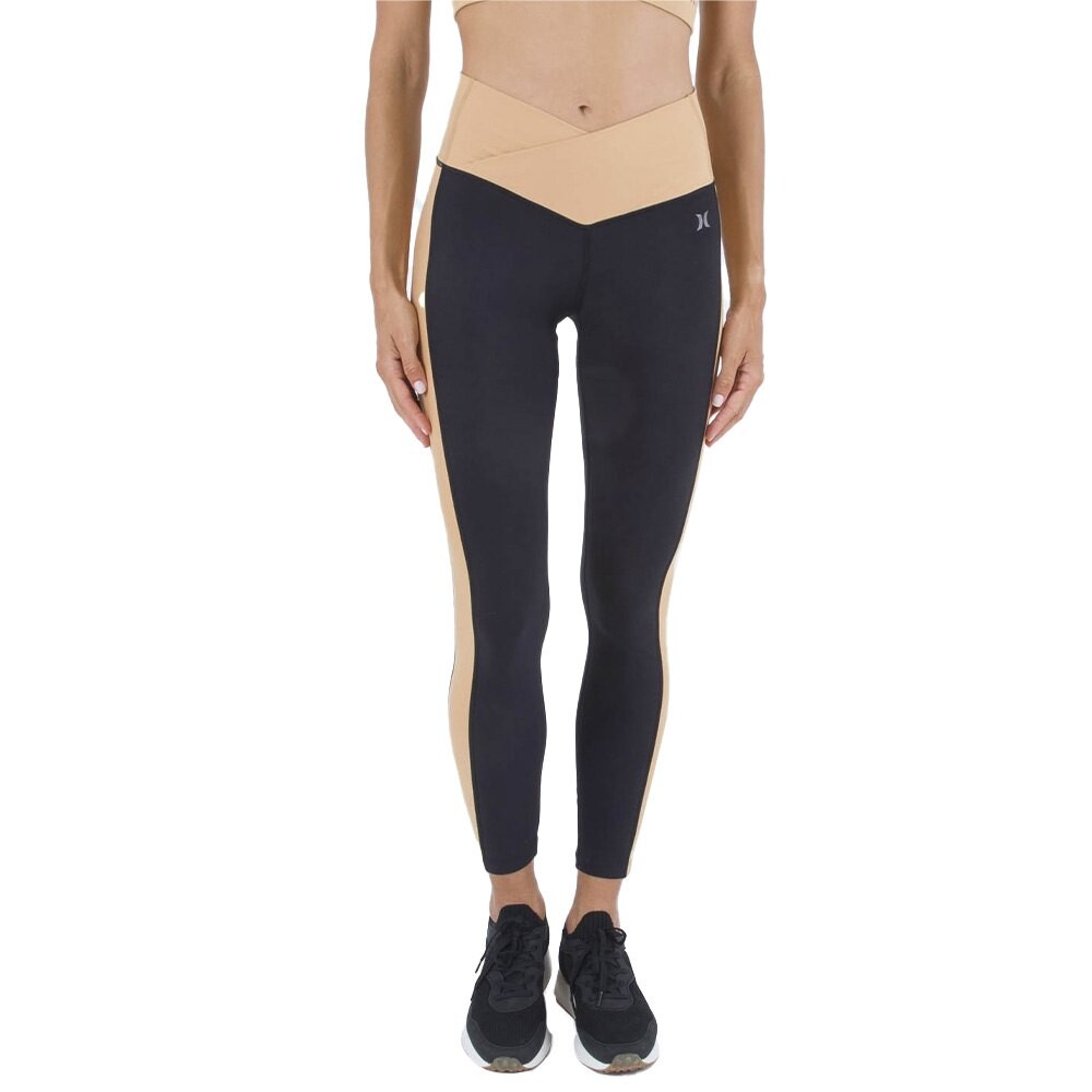 

Леггинсы Hurley H20 Dri V-Shaped Colorblock, черный