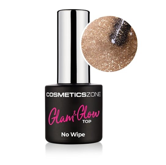 

Мл Cosmetics Zone, Top Glam & Glow Glitter Gold - 7