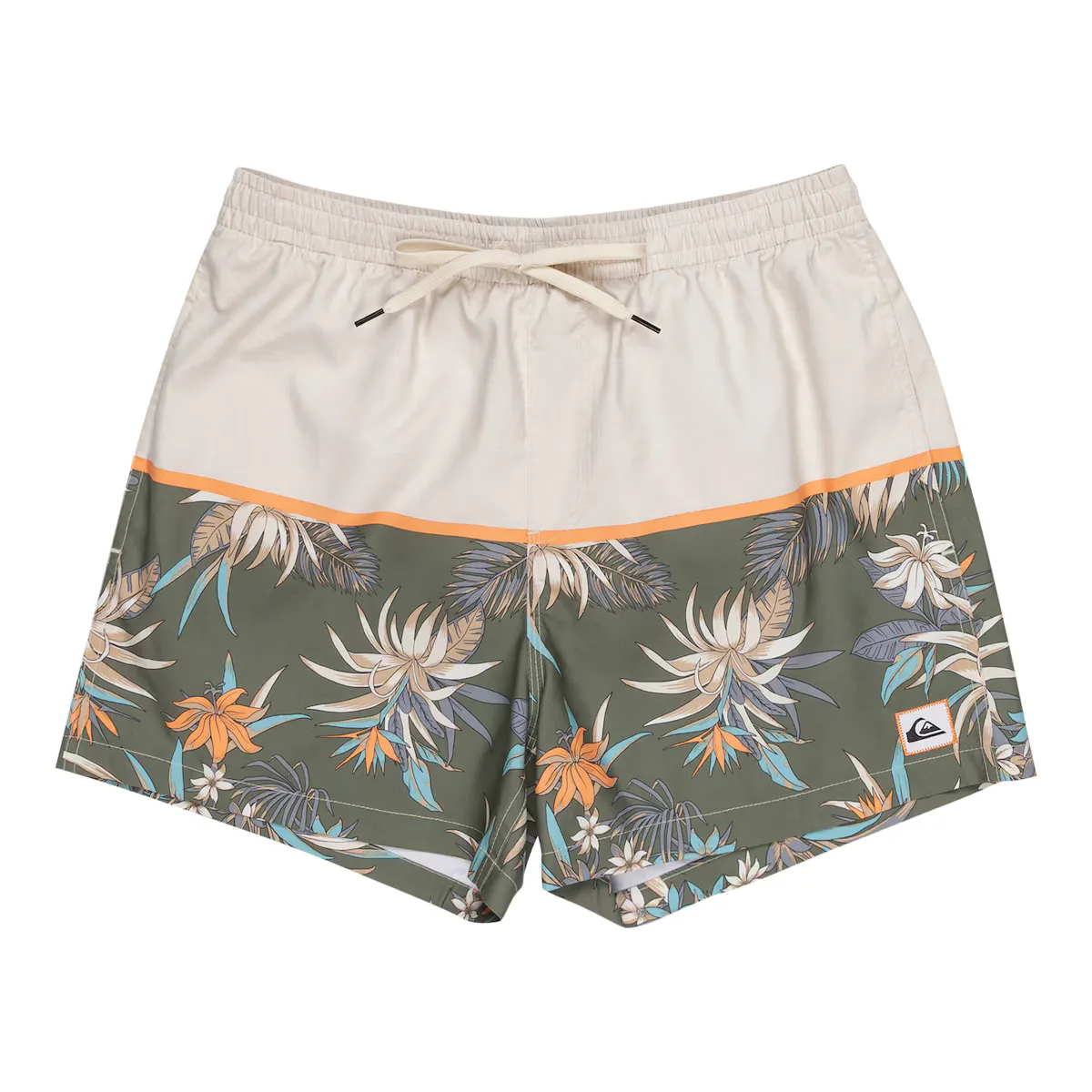 

Life On The Reef Мужские плавательные шорты 15" Quiksilver, белый