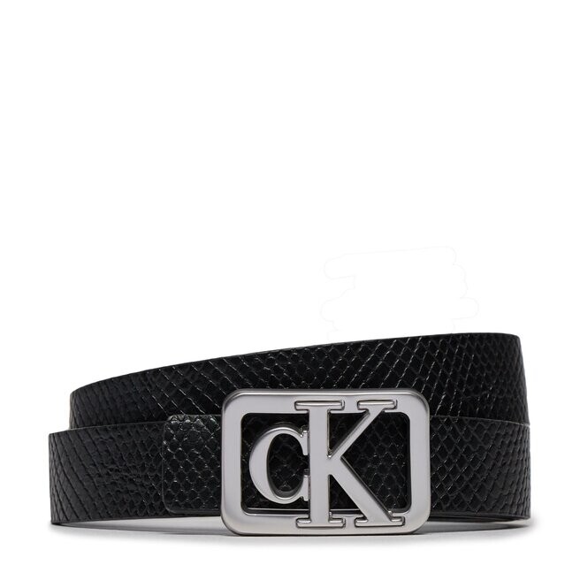 

Ремень Calvin Klein MonoPlaque Rev, черный