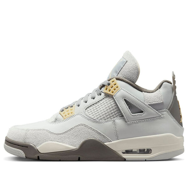 

Кроссовки 4 retro se 'craft photon dust' Air Jordan, серый