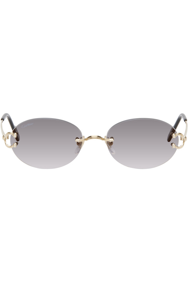 

Солнцезащитные очки Décor c classique de Cartier Cartier, золотой