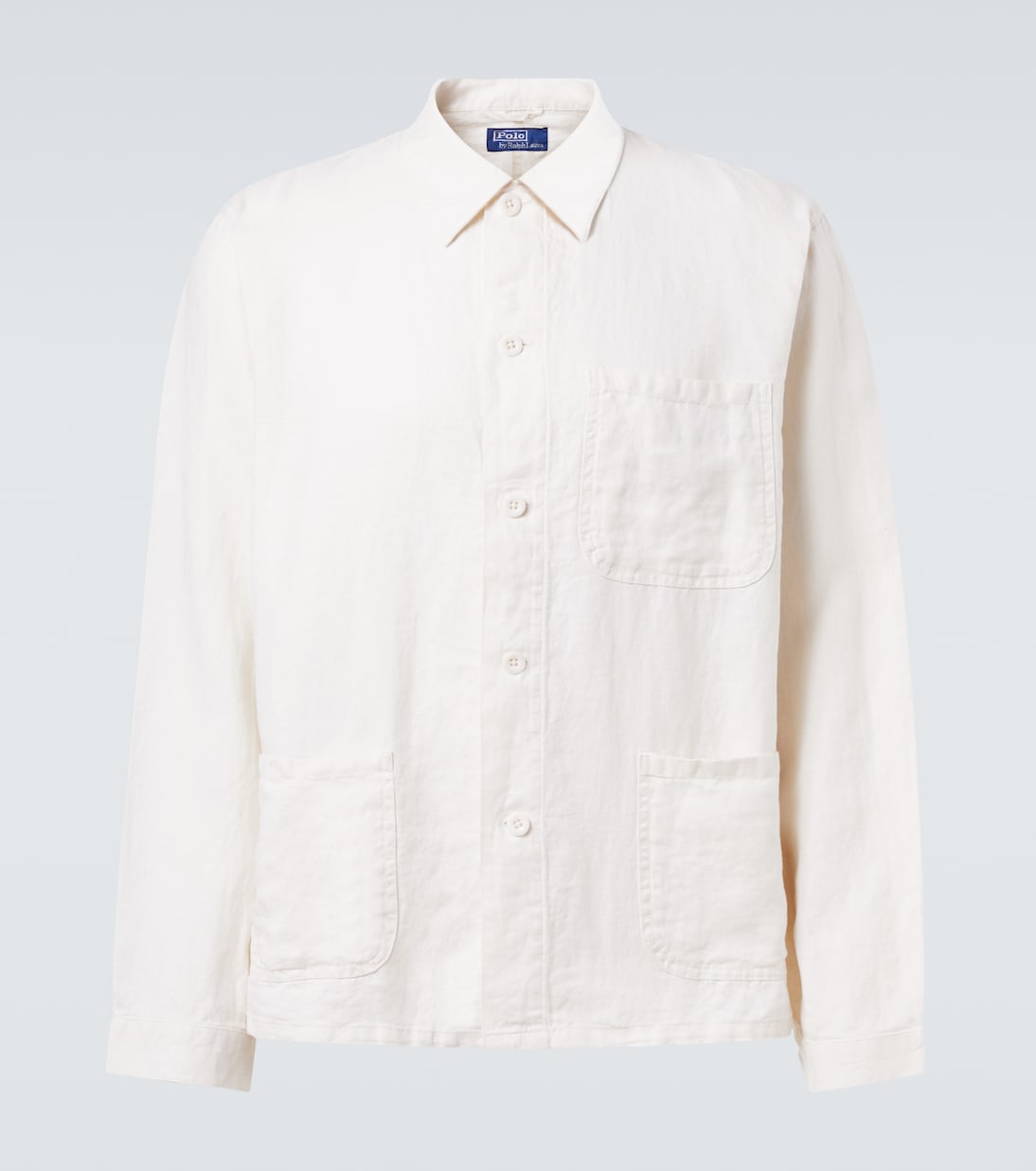 

Льняная рубашка-оверсайз Polo Ralph Lauren, Antique Cream