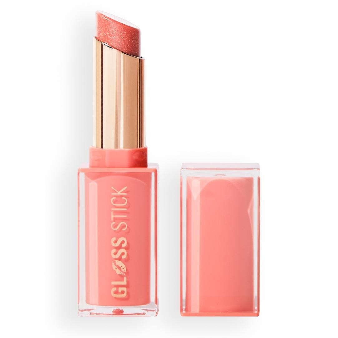 

Блеск для губ pout lip gloss stick Revolution, peach sorbet nude, вес 3 гр.