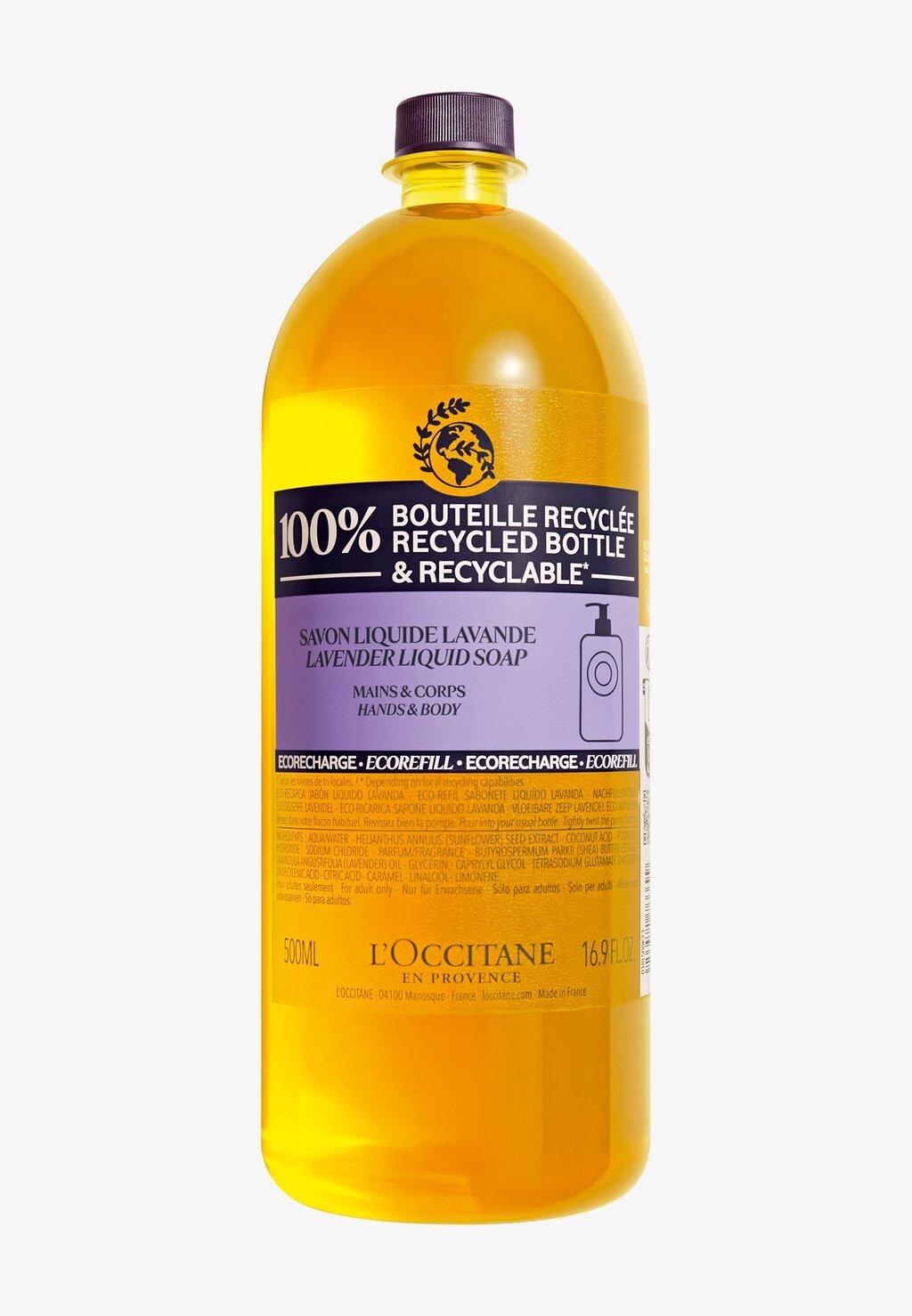

Жидкое мыло Shea Lavender Hands & Body Liquid Soap Refill L'OCCITANE