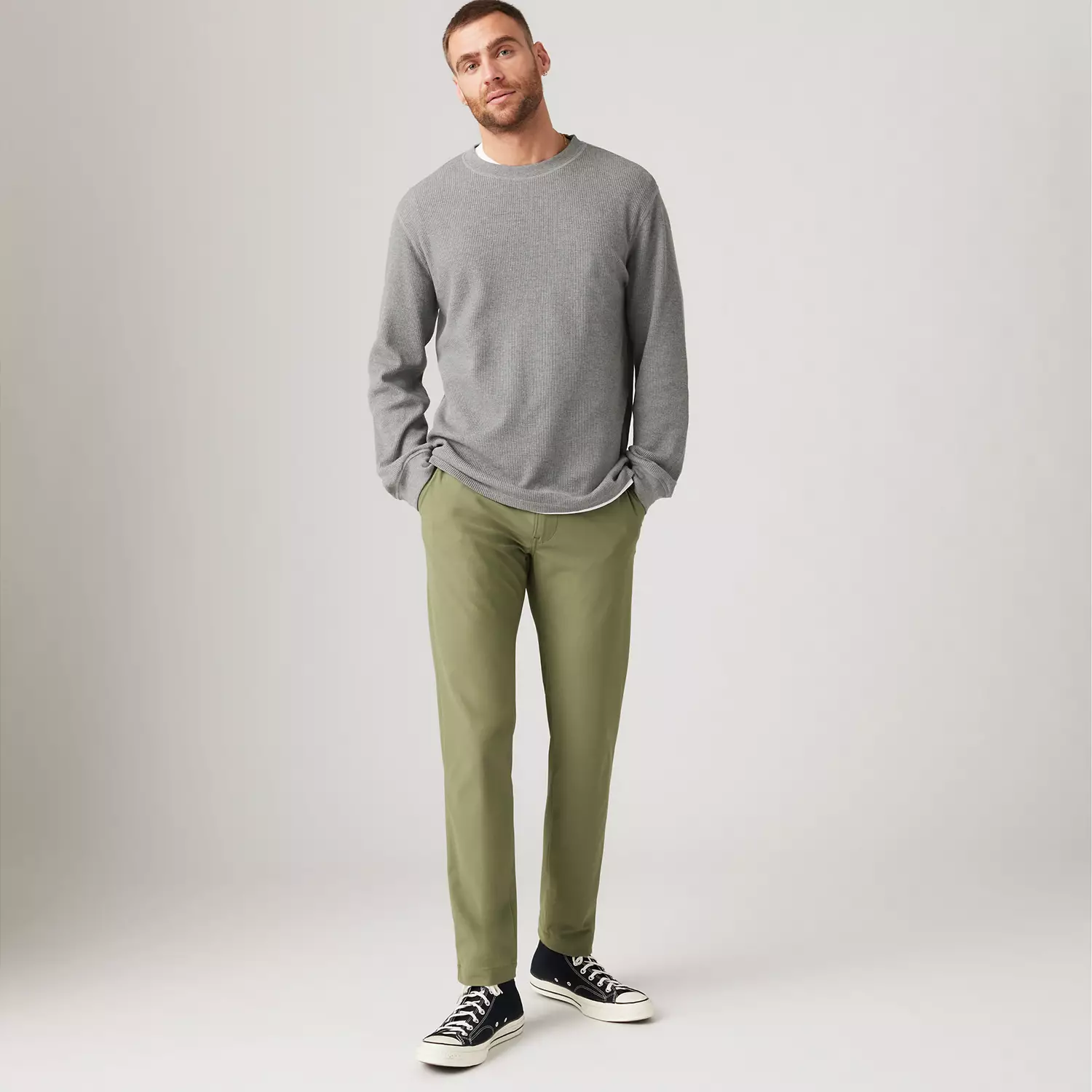 

Мужские брюки Levi's xx Chino Standard Tech, зеленый