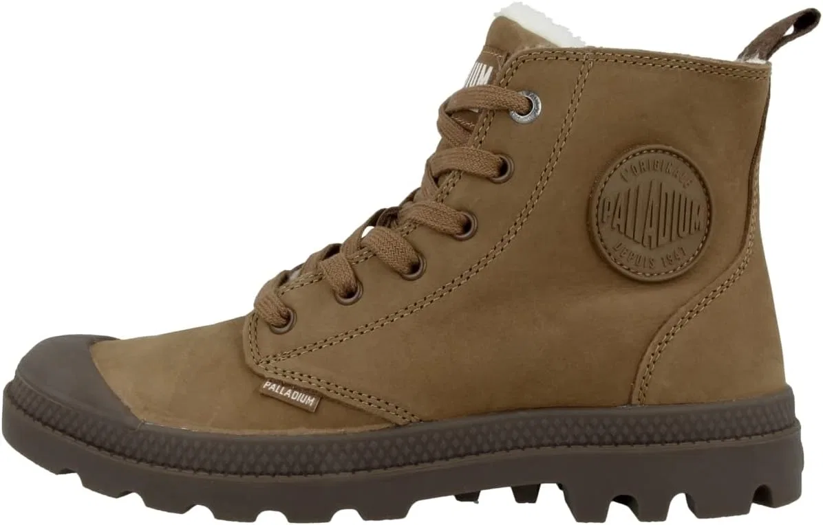 Женские шерстяные кроссовки-ботинки Pampa Hi Zip Palladium, Tan