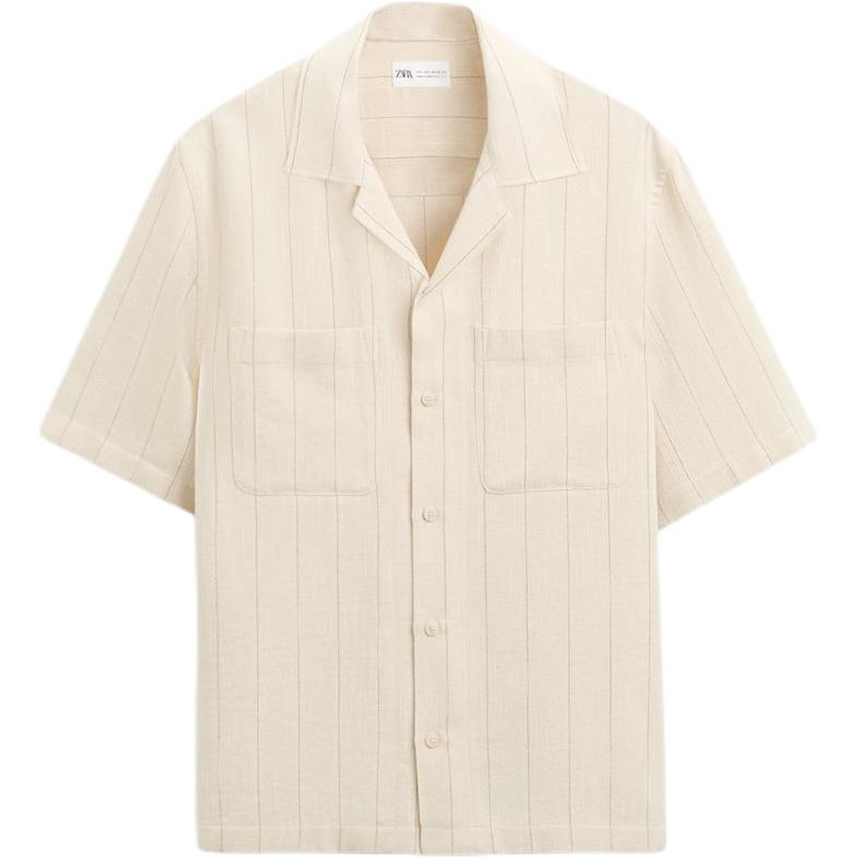 

Футболка мужская белая ZARA, Raw White