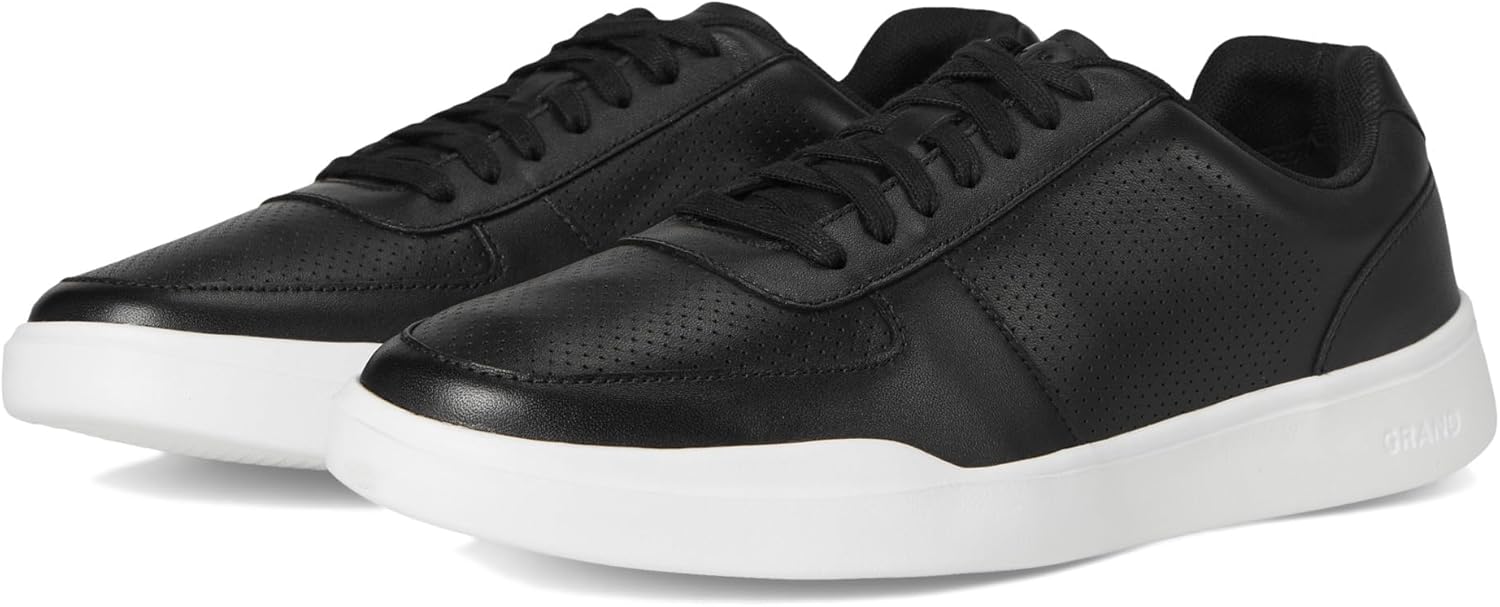 Мужские кроссовки Cole Haan Grand Crosscourt Modern с перфорацией, черный — фото 3