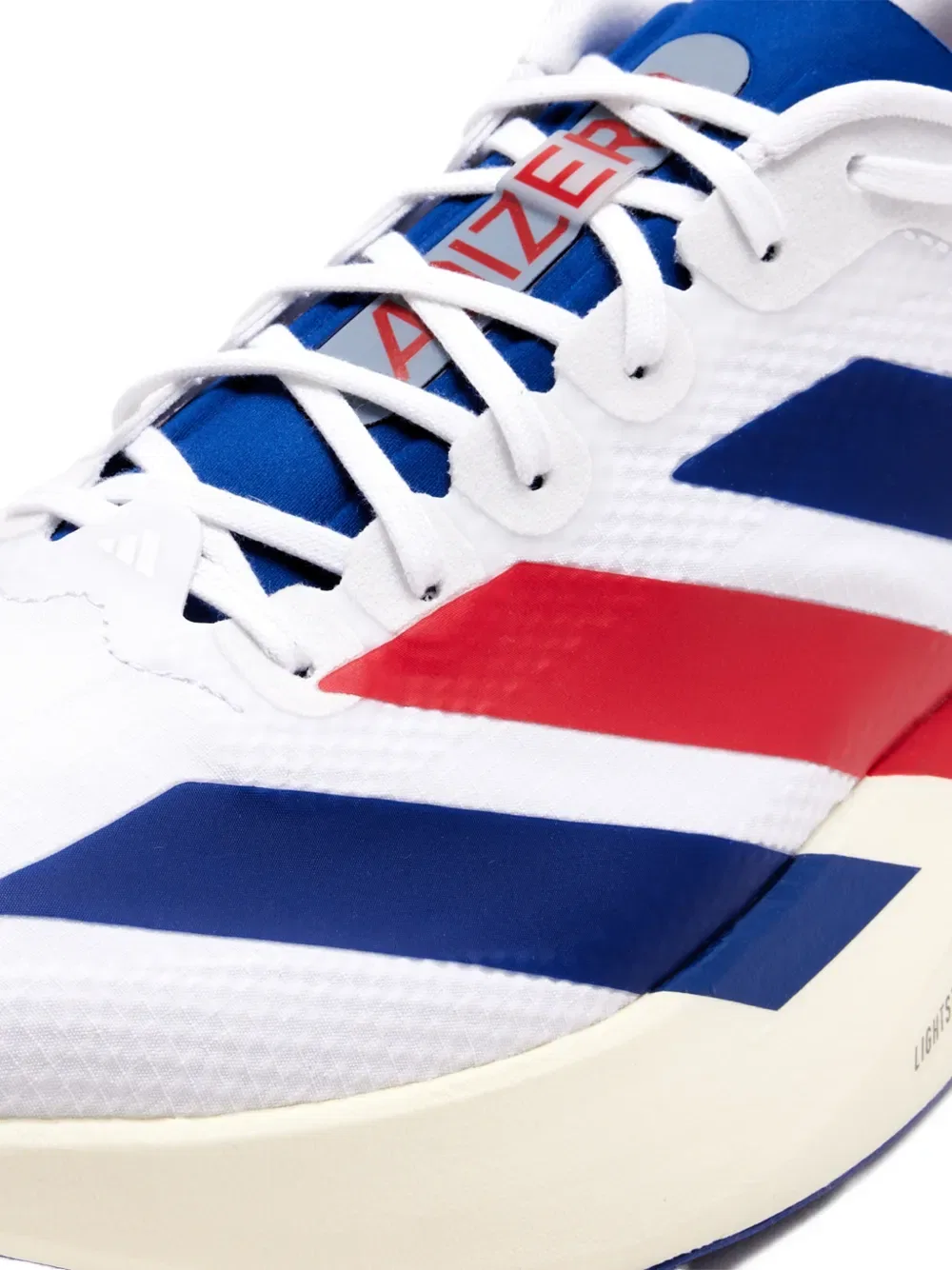 Кроссовки Adizero evo на шнуровке Adidas, белый — фото 4