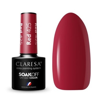 

Claresa 425 RED УФ-лак для ногтей 5 мл