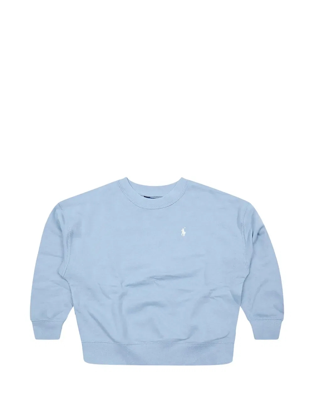 Толстовка с круглым вырезом Polo Ralph Lauren Kids, синий
