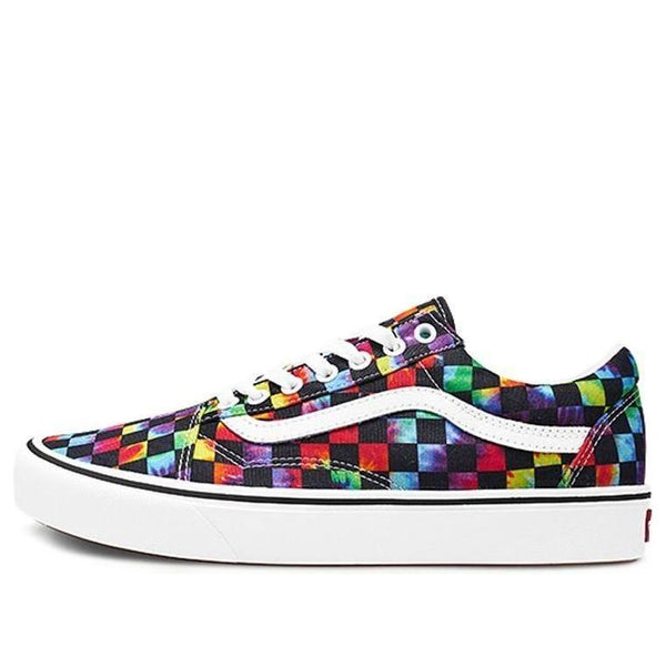 

Кроссовки comfycush old skool 'tie-dye checker' Vans, черный