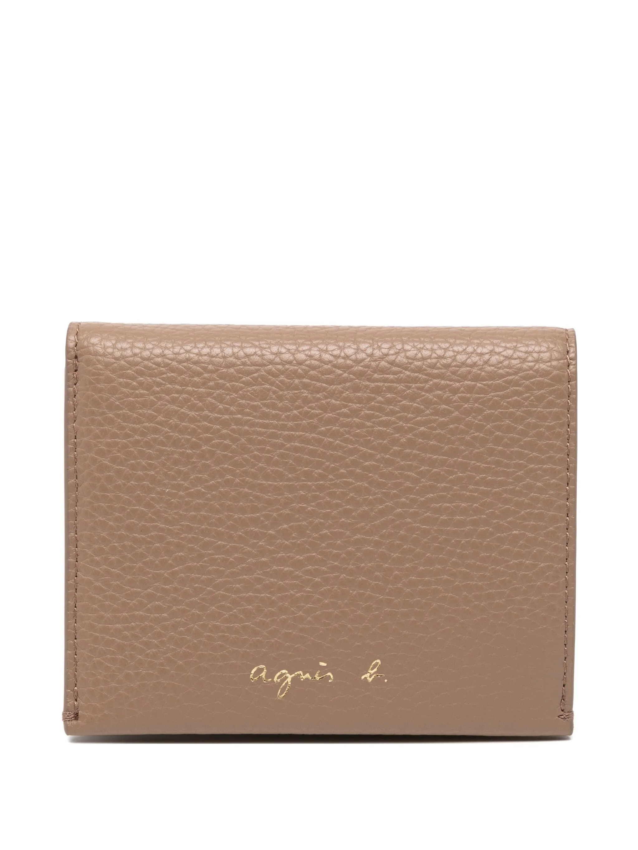 

Складной кошелек Agnès B., коричневый