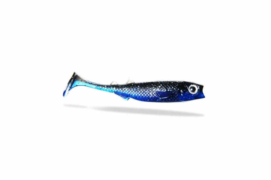 

FISHINGGHOST Мягкая приманка - Renky Shad 7,5 см - Indigo Black