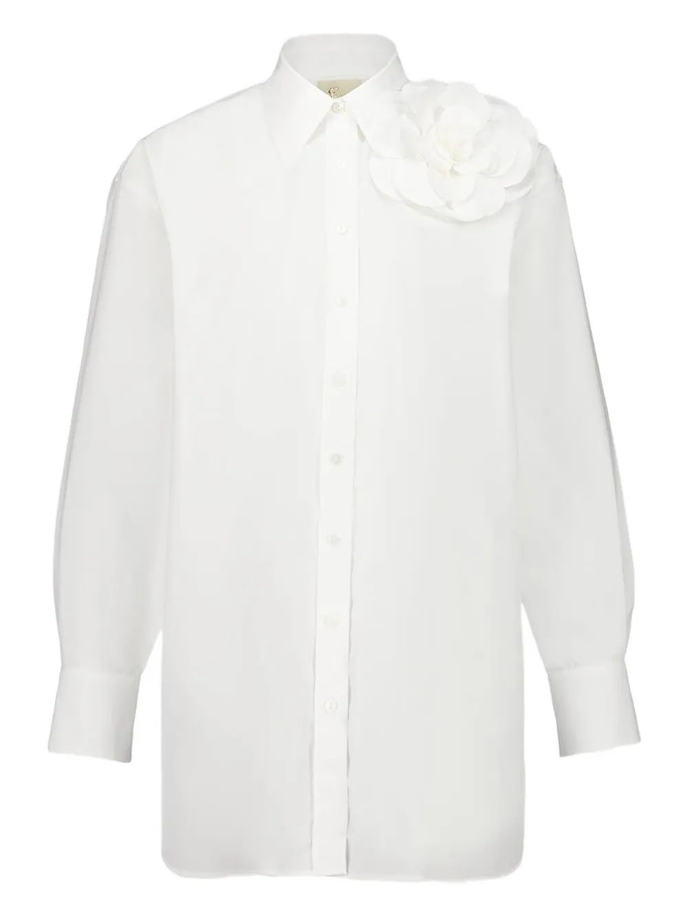 

Рубашка с цветочным декором Paula, белый
