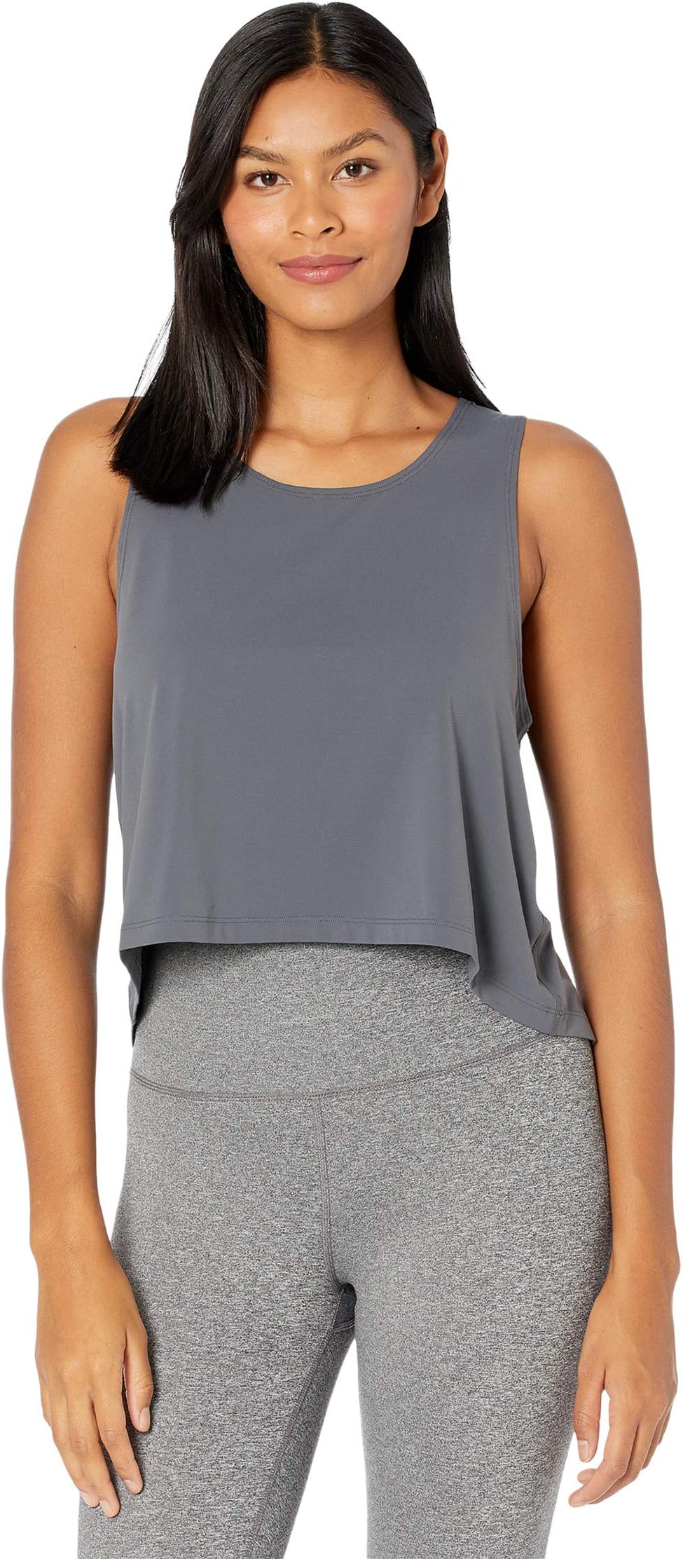 

Топ manduka Root to Rise Tank, цвет New Grey