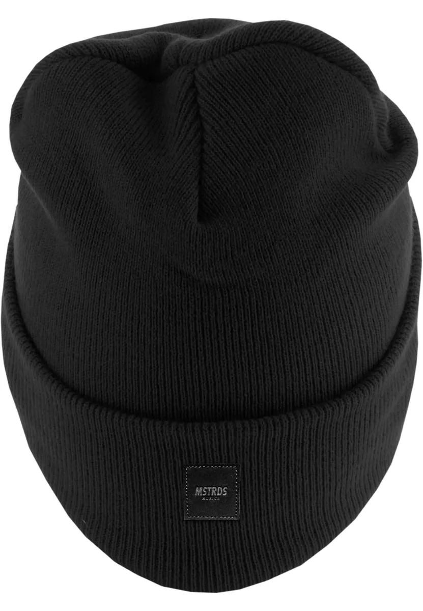 

Шапка MSTRDS "MSTRDS Accessories Letter Cuff Knit Beanie" (1 шт.), цвет J