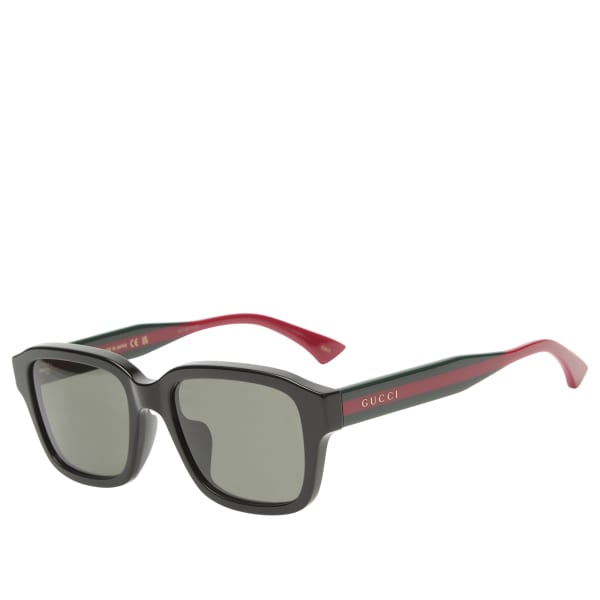 

Солнцезащитные очки Gucci gg2120sa Gucci Eyewear, черный, зеленый & серый