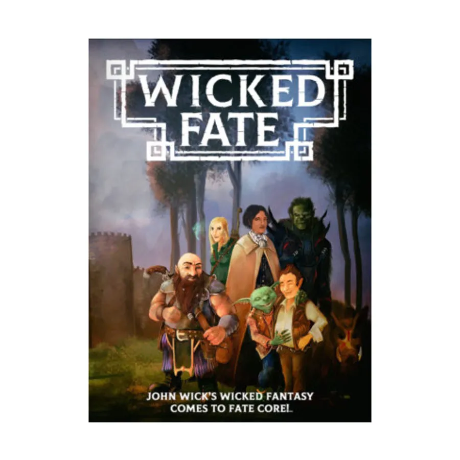 

Wicked Fate, Role Playing Games (Magpie Games), мягкая обложка