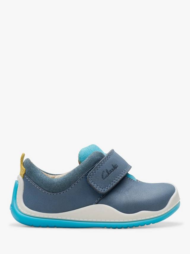 

Первые кроссовки baby roller fun Clarks, цвет Steel Blue