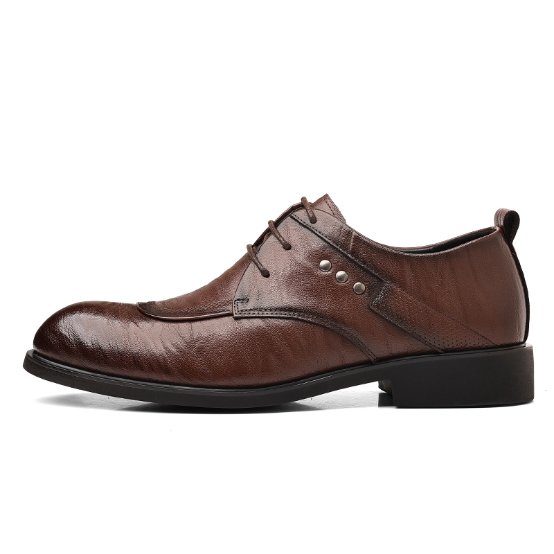 

POPULAR ROUSE PR Коричневые мужские туфли, цвет Brown