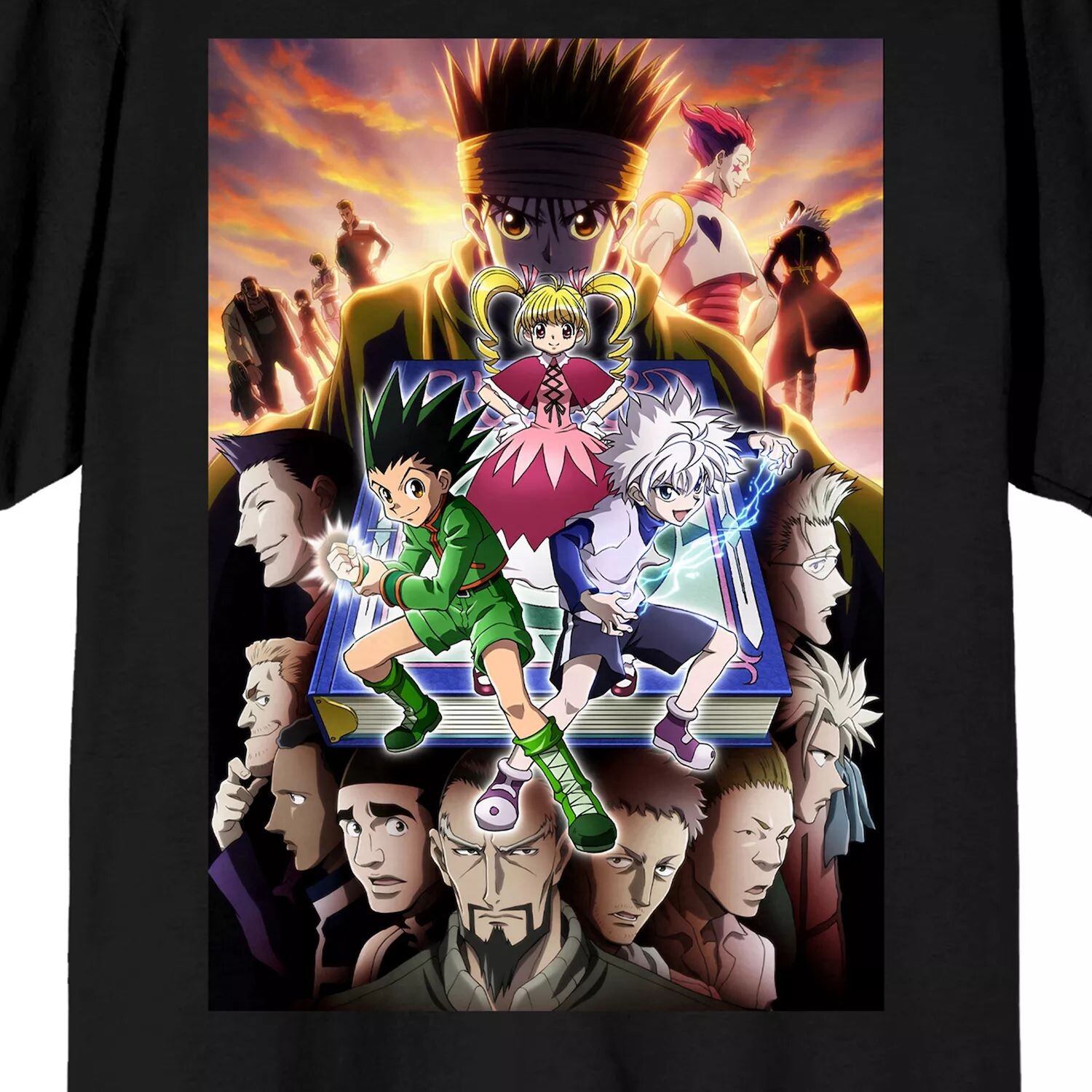 

Мужская футболка Hunter X Hunter в стиле аниме Licensed Character