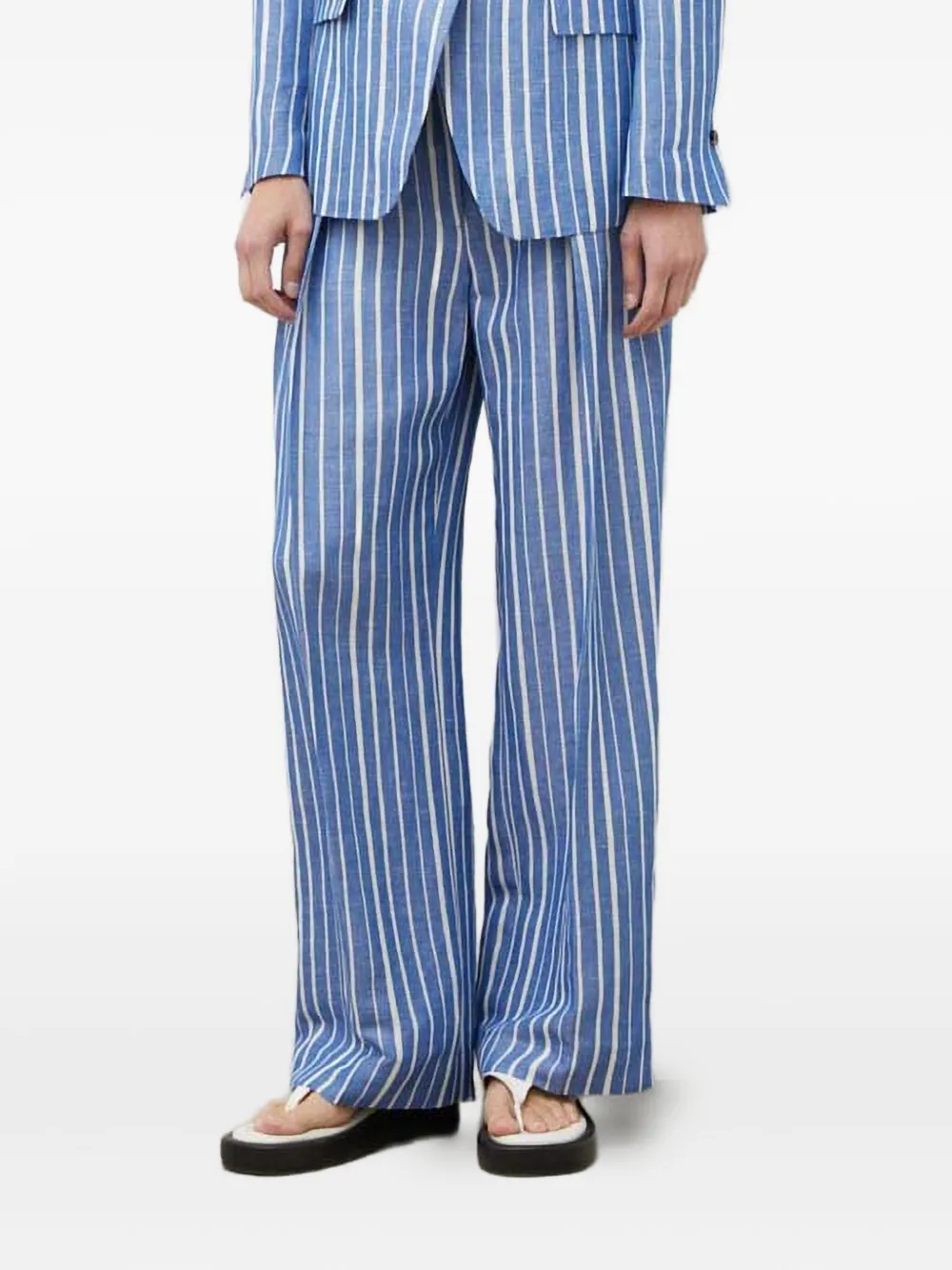 

Полосатые брюки Enzo Day Birger Et Mikkelsen, синий