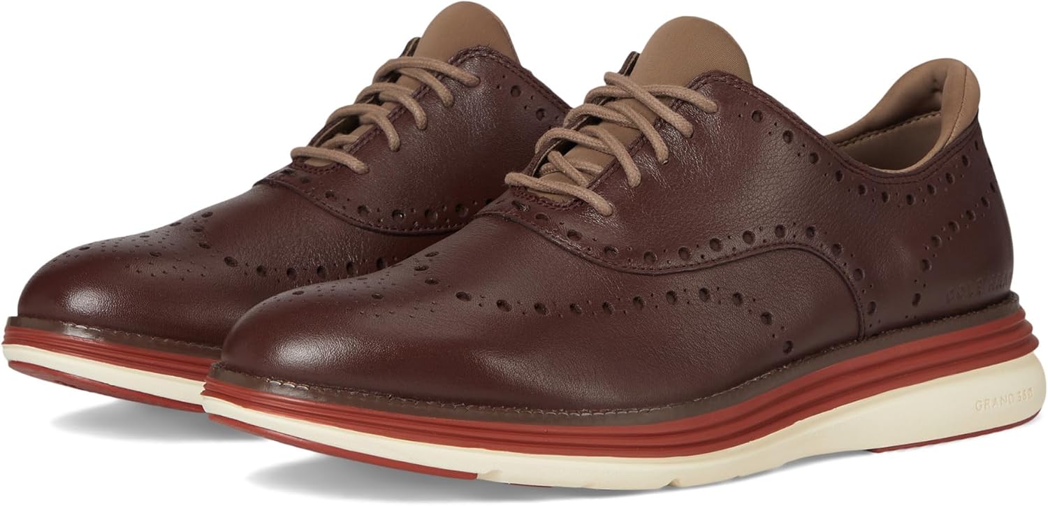 

Мужские оксфорды Cole Haan Original Grand Ultra Wing Tip, красный