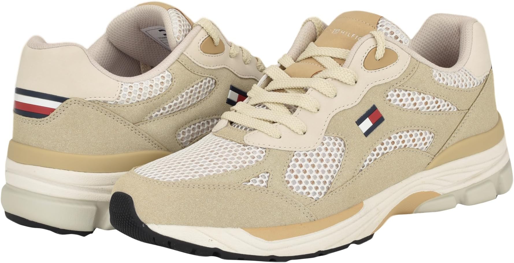 

Кроссовки Tommy Hilfiger Pharil, цвет Light Natural Multi