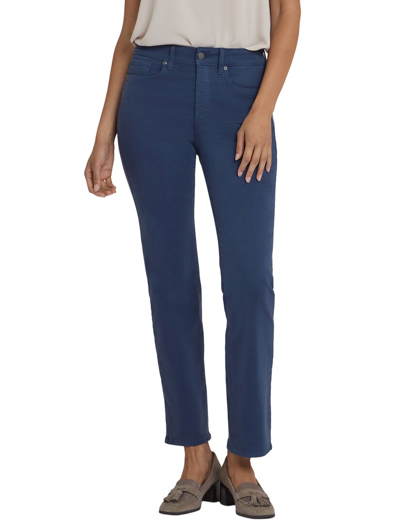 

Джинсы прямого кроя NYDJ Petite Marilyn Vintage Navy Nydj, синий