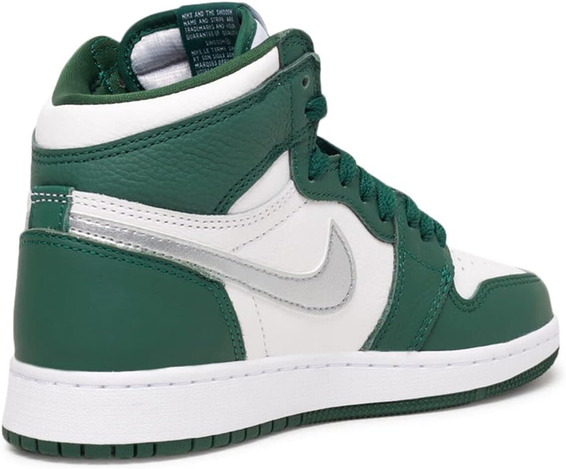 Мужские кроссовки Air Jordan 1 High Nike, зеленый — фото 3