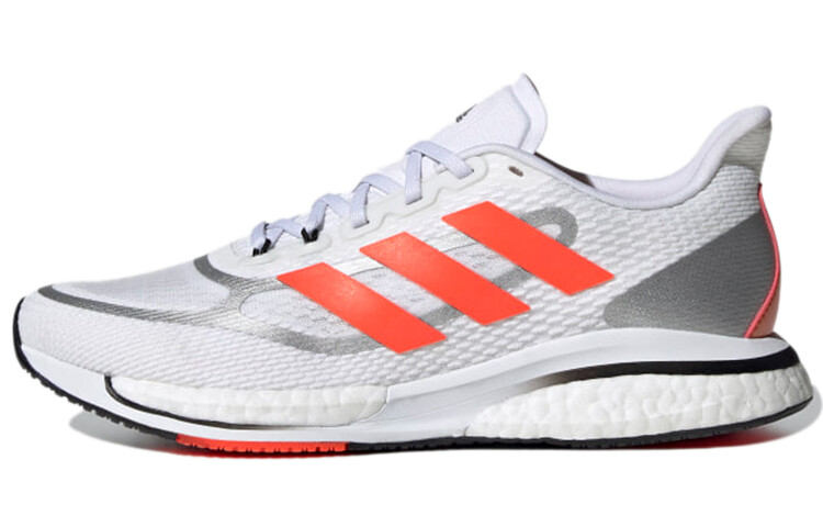 

Кроссовки женские Supernova+ с низким верхом, белые/серые/красные Adidas