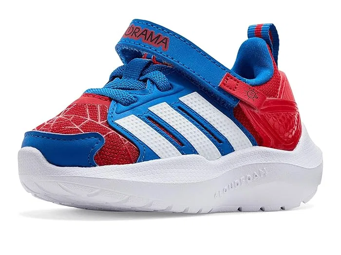 Кроссовки с LED-подсветкой Marvel Spider-Man Lightorama Runner Adidas, Better Scarlet/White/Bright Royal — фото 2