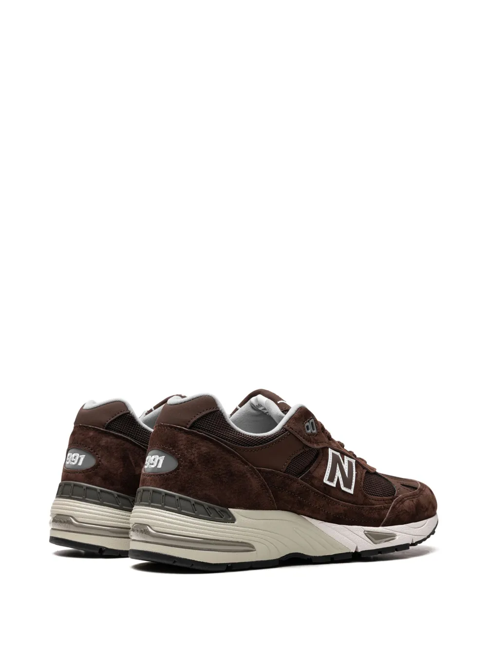 Кроссовки 991 NEW BALANCE, коричневый — фото 3