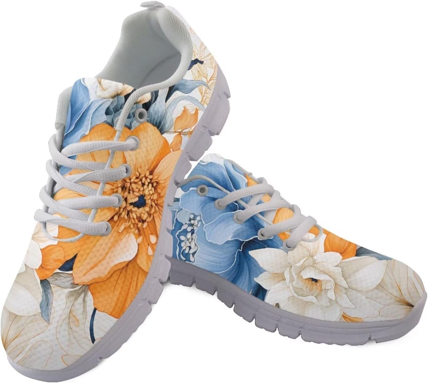 

Кроссовки AmzPrint Fashion для мужчин, белая подошва